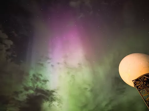 Image of the Aurora borealis 