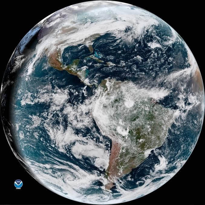GOES Images Earth
