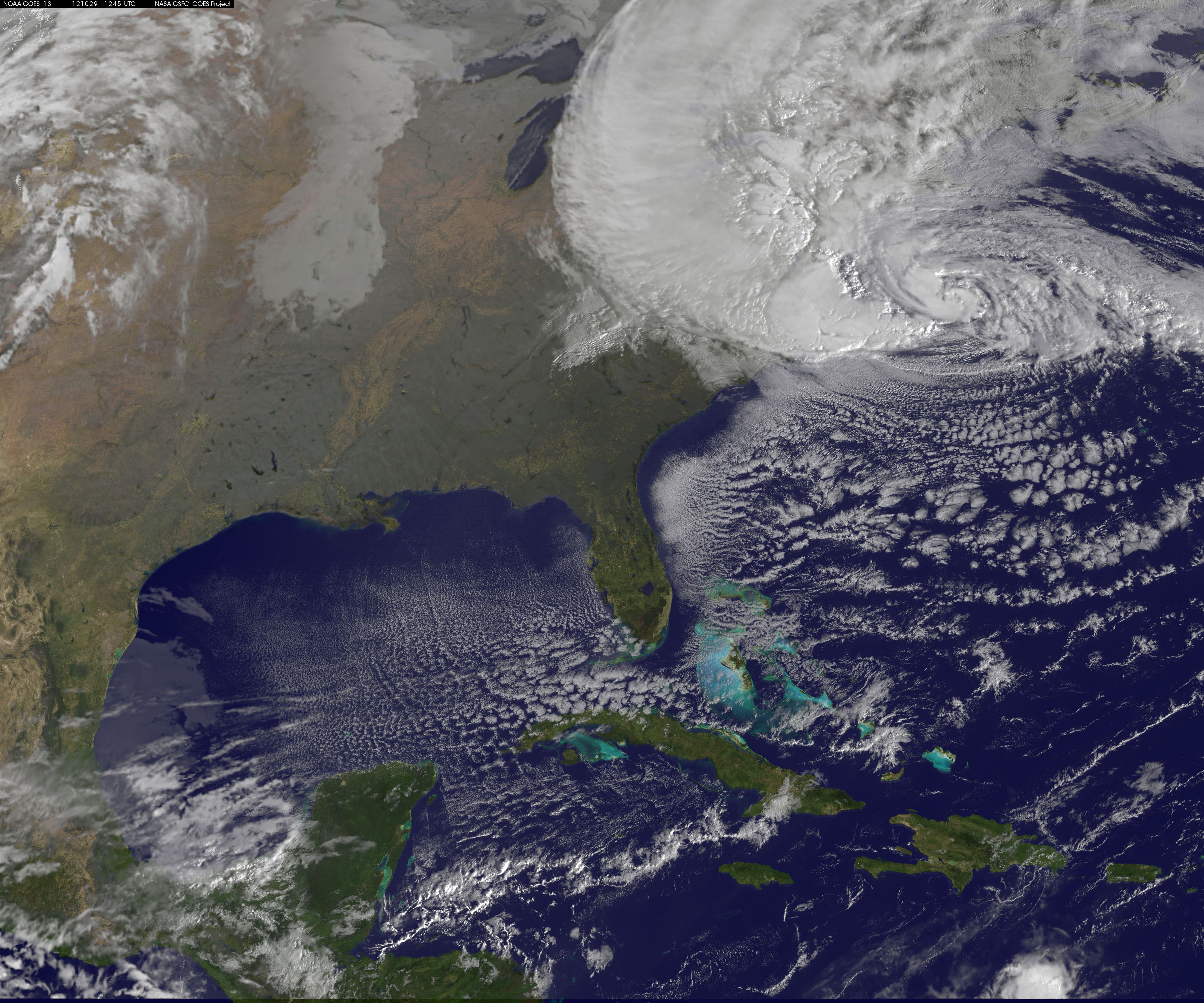 Sandy 10 Years Later: A Look Back from NOAA Satellites