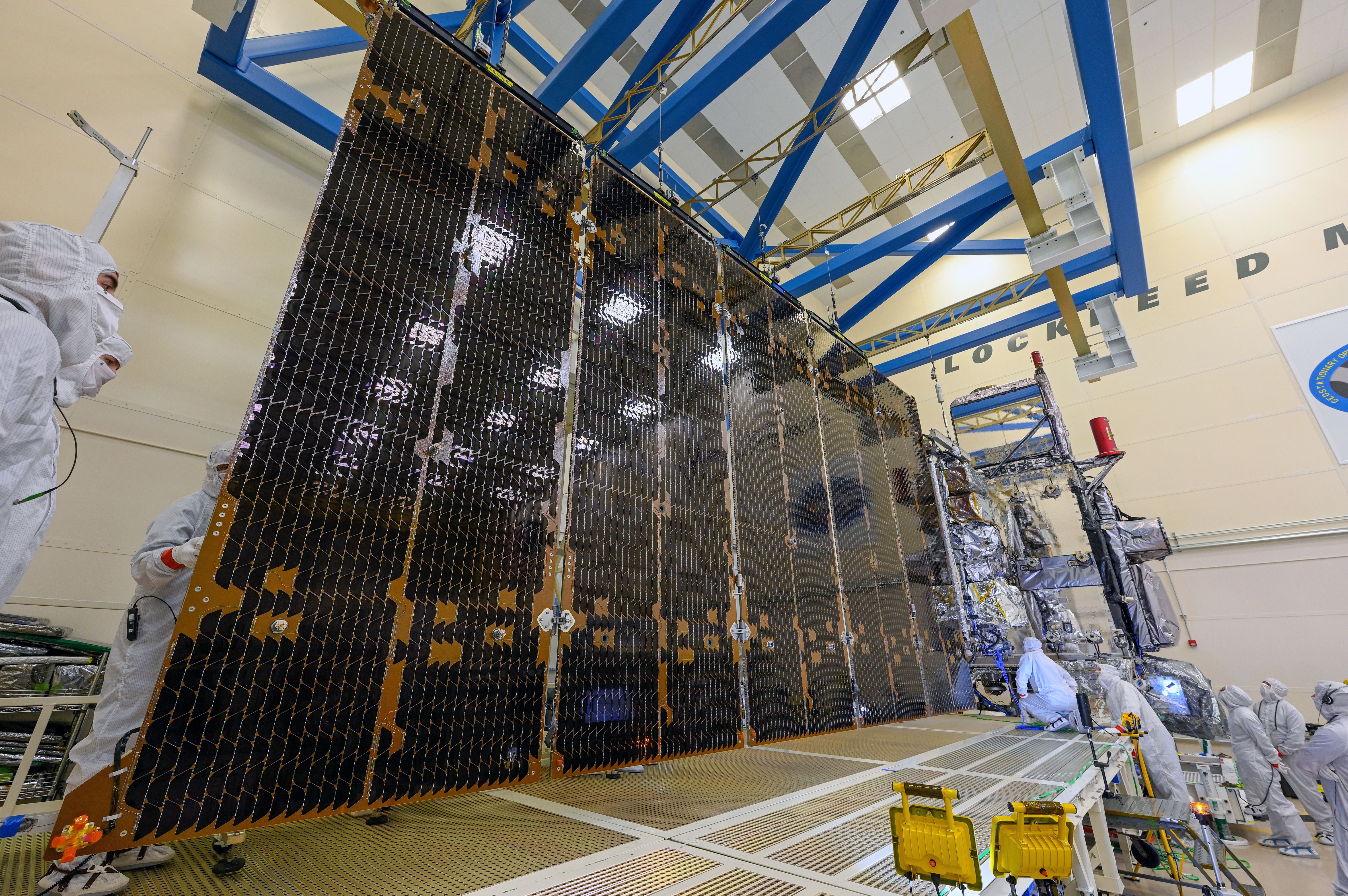 NOAA’s GOES-U Completes Solar Array Deployment Test