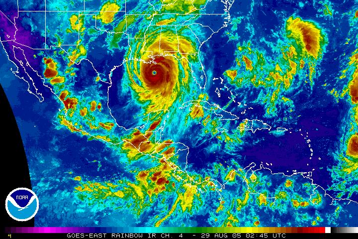 Hurricane Katrina Western Atlantic Imagery | NESDIS