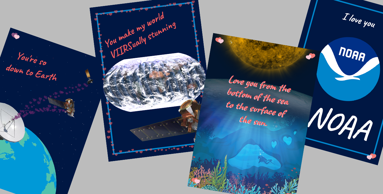 2025 NESDIS Valentine’s Day Cards