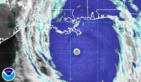 Image of Hurricane Katrina 