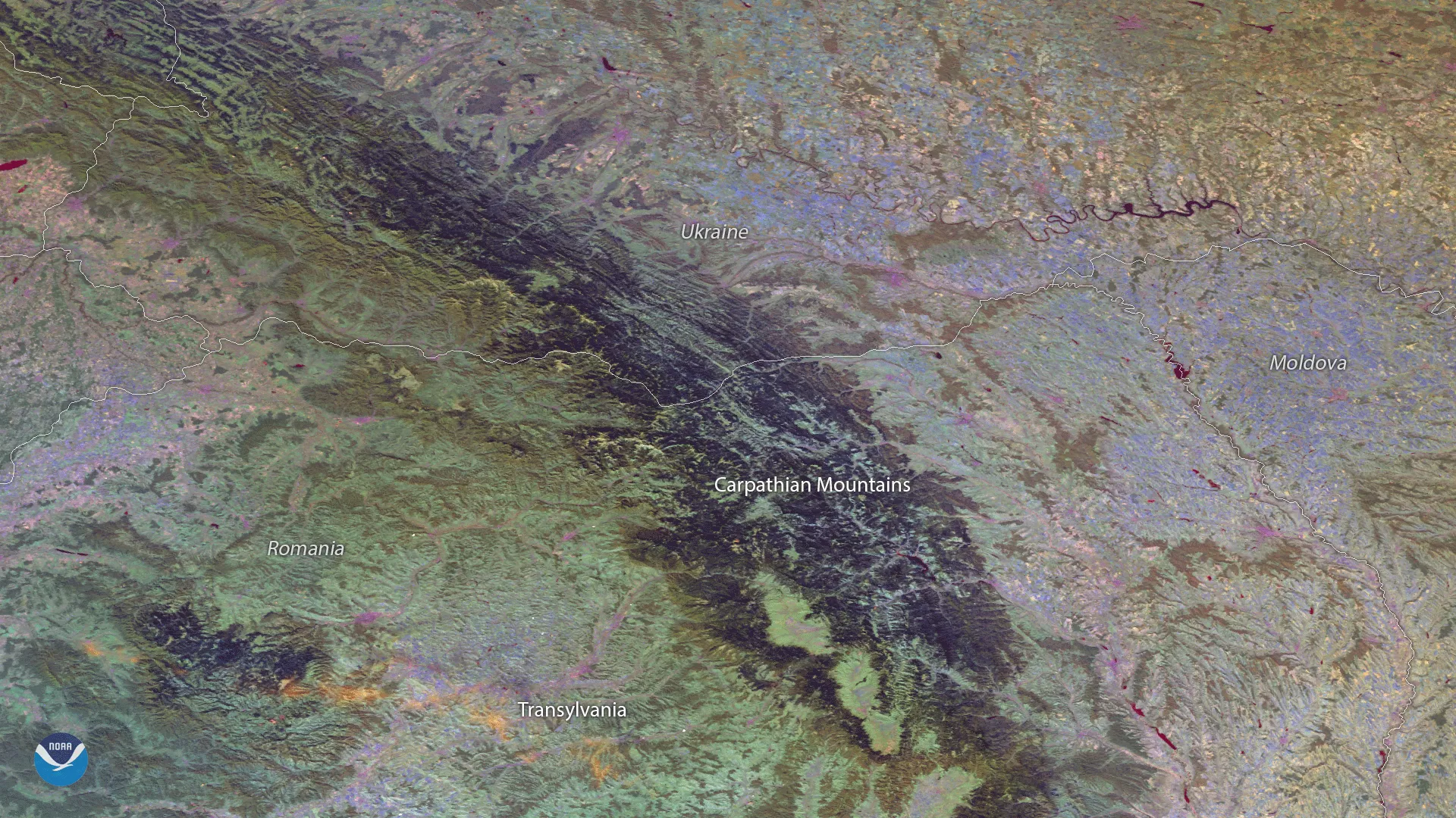 Image of the Carpathian Mountains