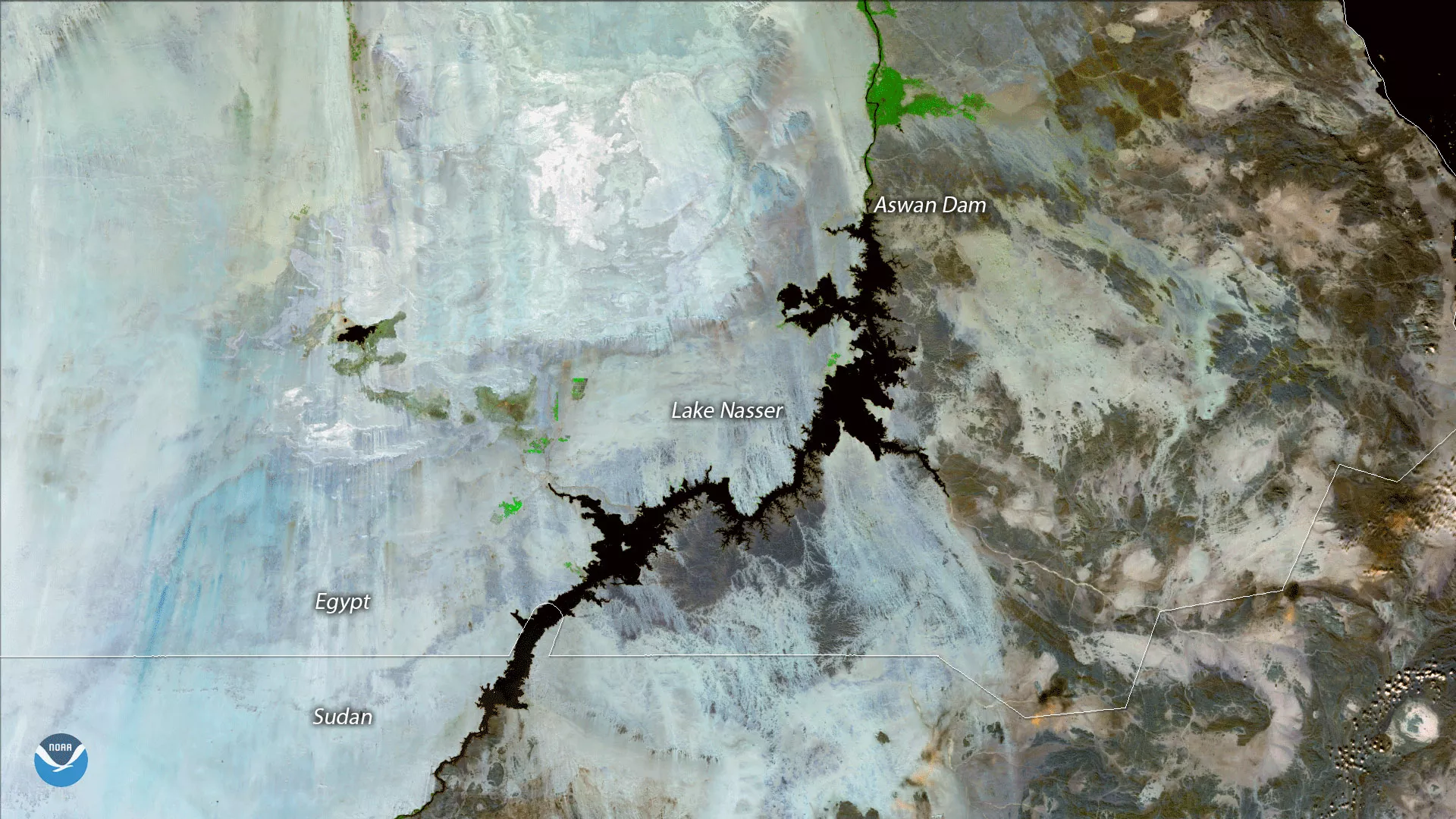 Image of Lake Nasser