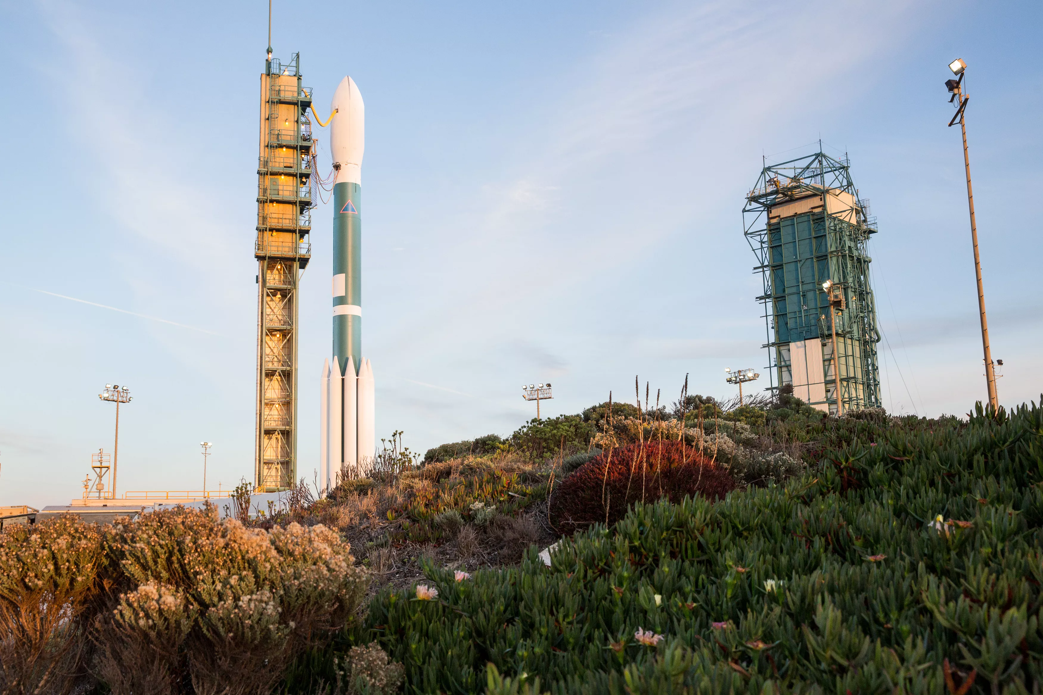 Image of a rocket with JPSS Delata II