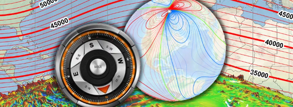 Image of compass and magnifying glass