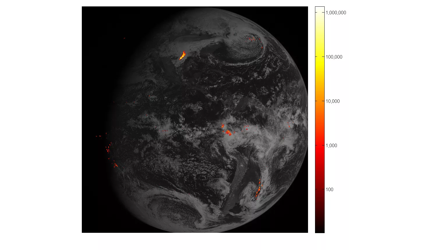 Full Disk GLM imagery