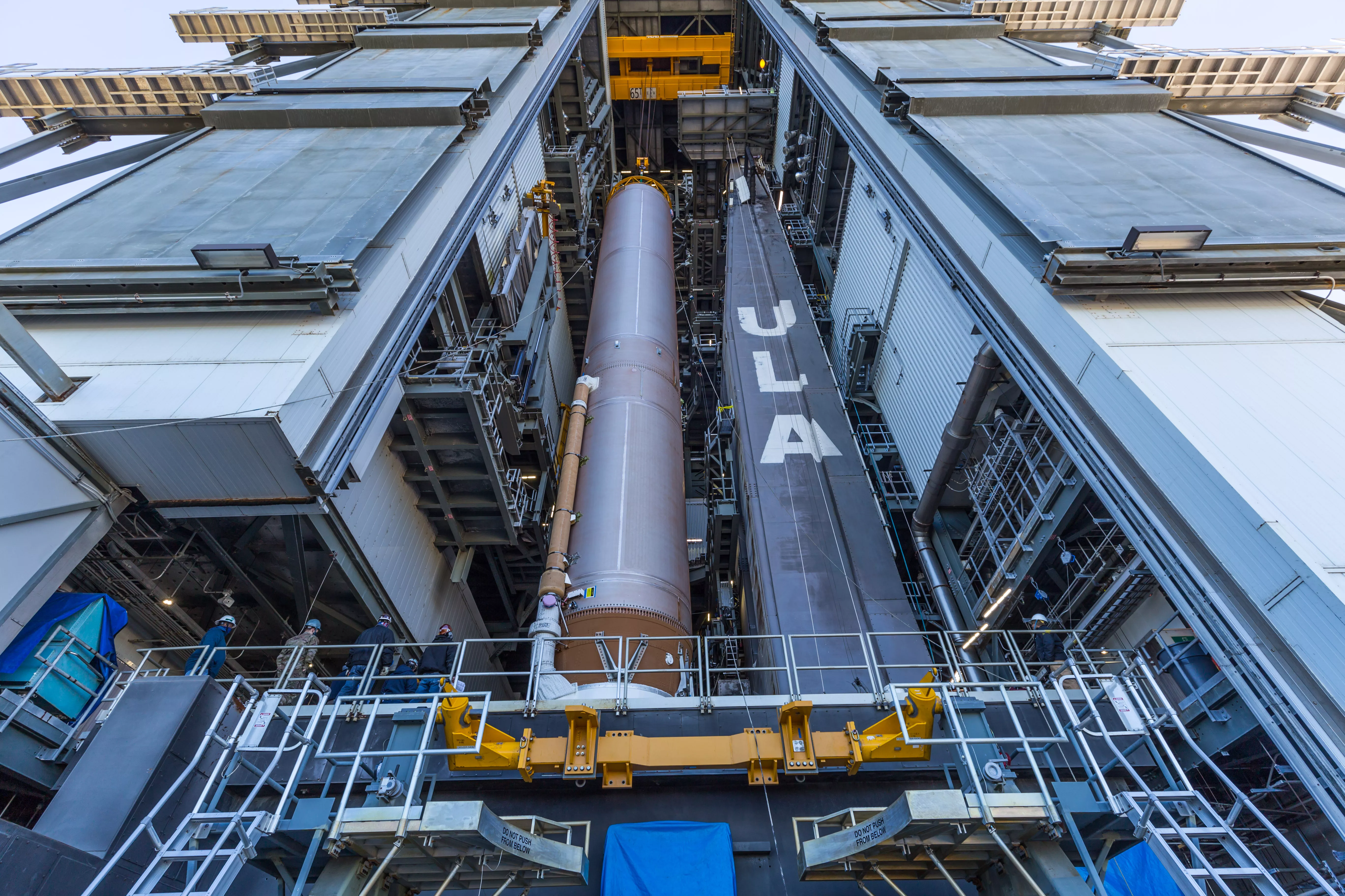 GOES-T Launch Vehicle on Stand