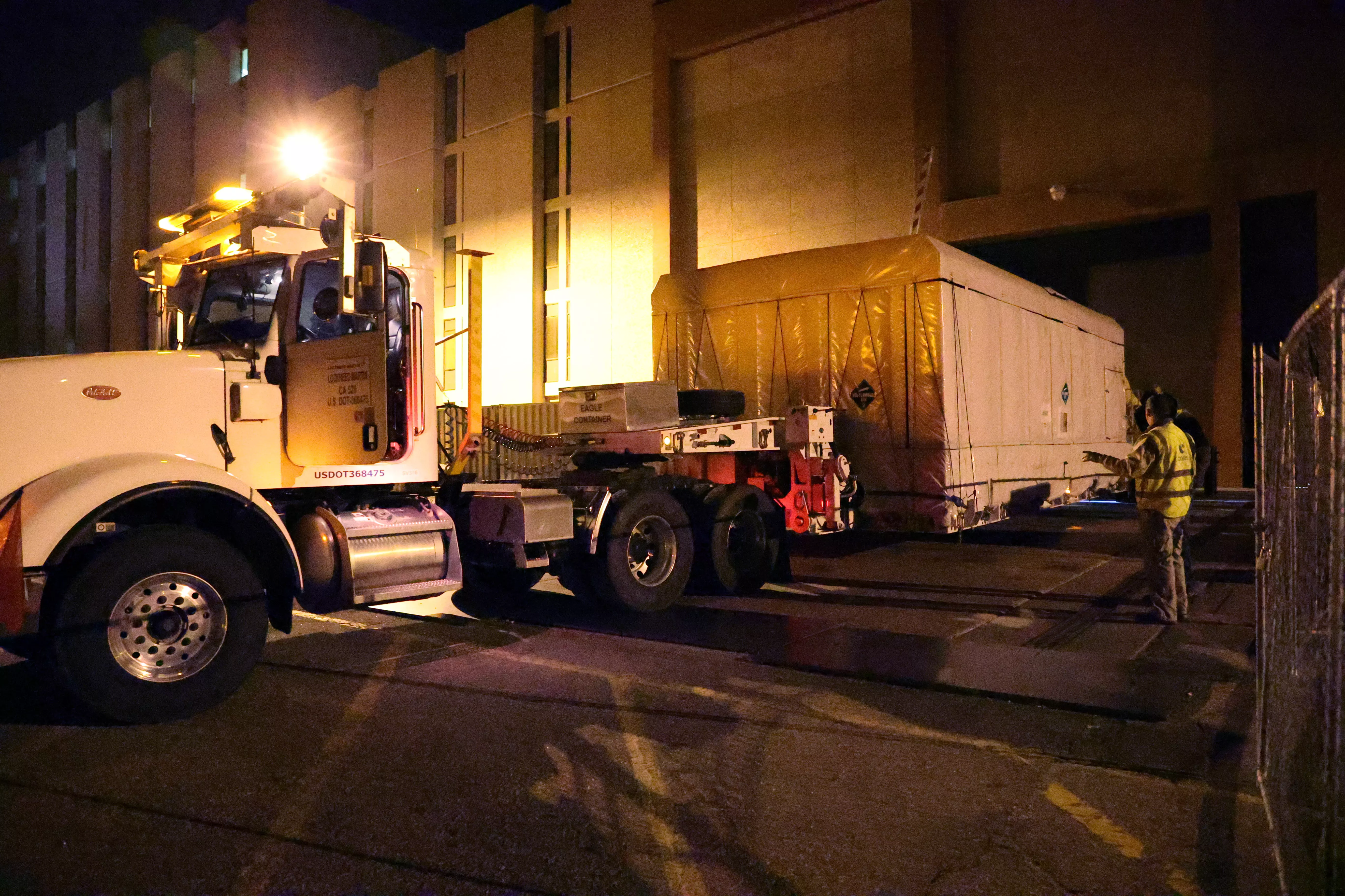 GOES-T Departs Facility