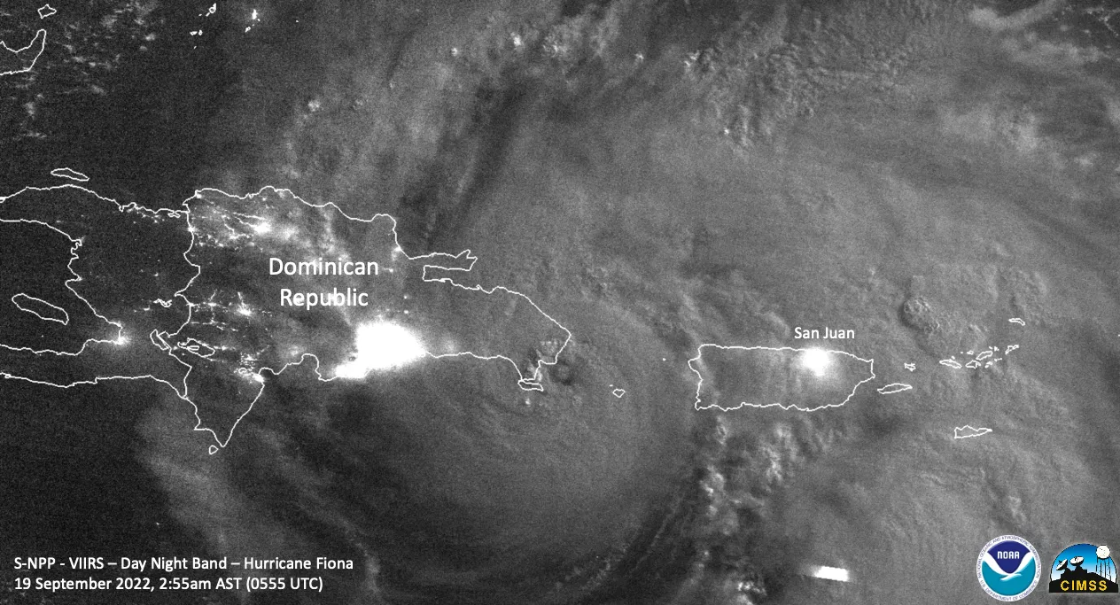 Image of Hurricane Fiona