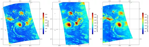 Image of the earth using OMPS NADIR Mapper