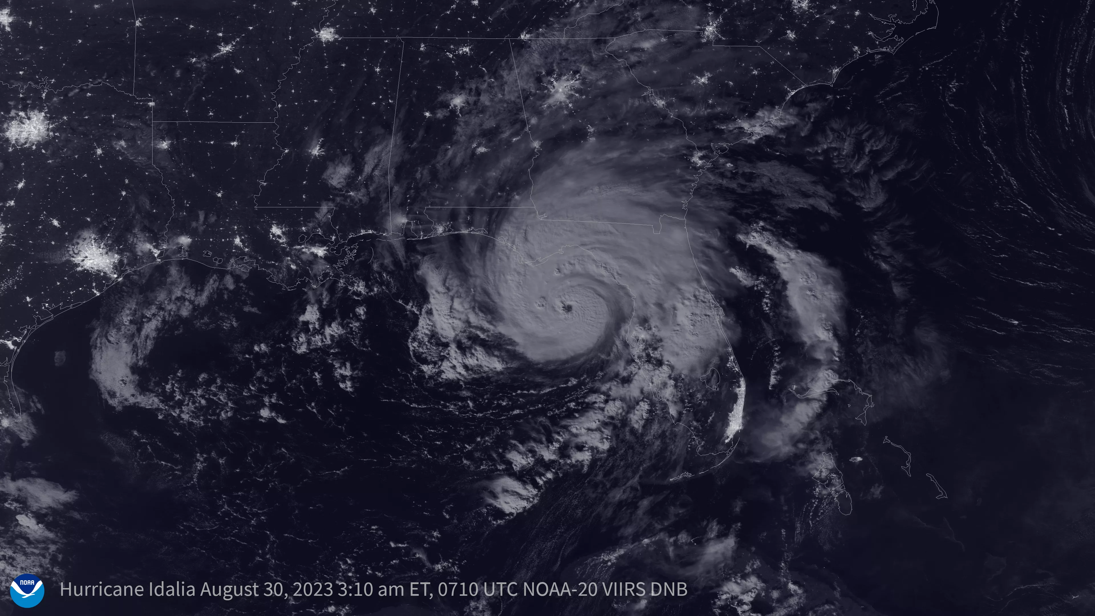 Hurricane Idalia Slams The Southeast While Franklin Sideswipes Bermuda ...