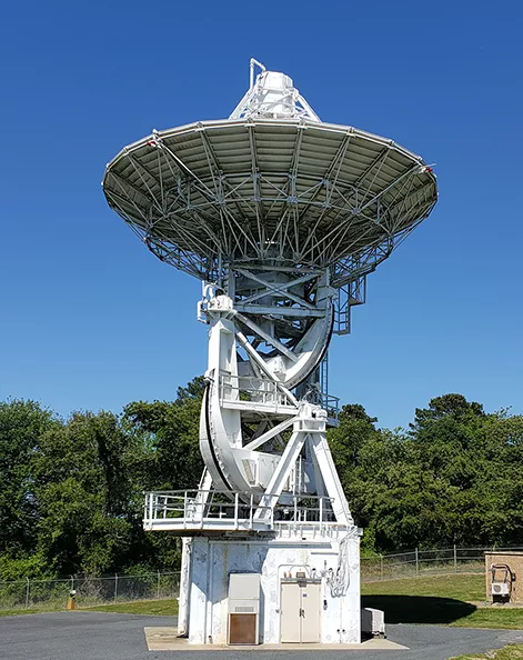 WCDAS 14.2 meter antenna