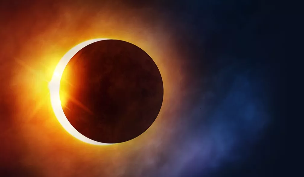 Annular Eclipse ring of fire
