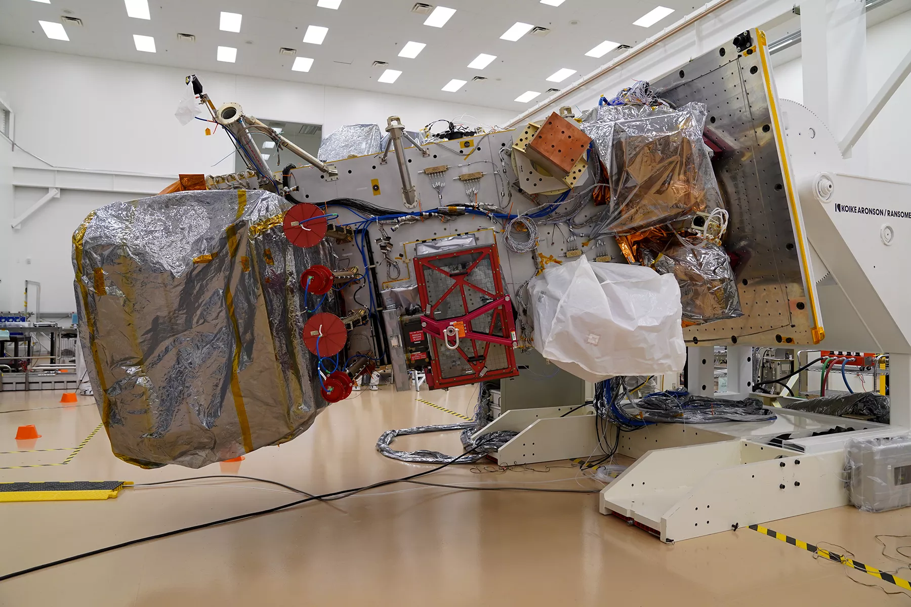 All instruments are fully integrated onto the JPSS-2 bus
