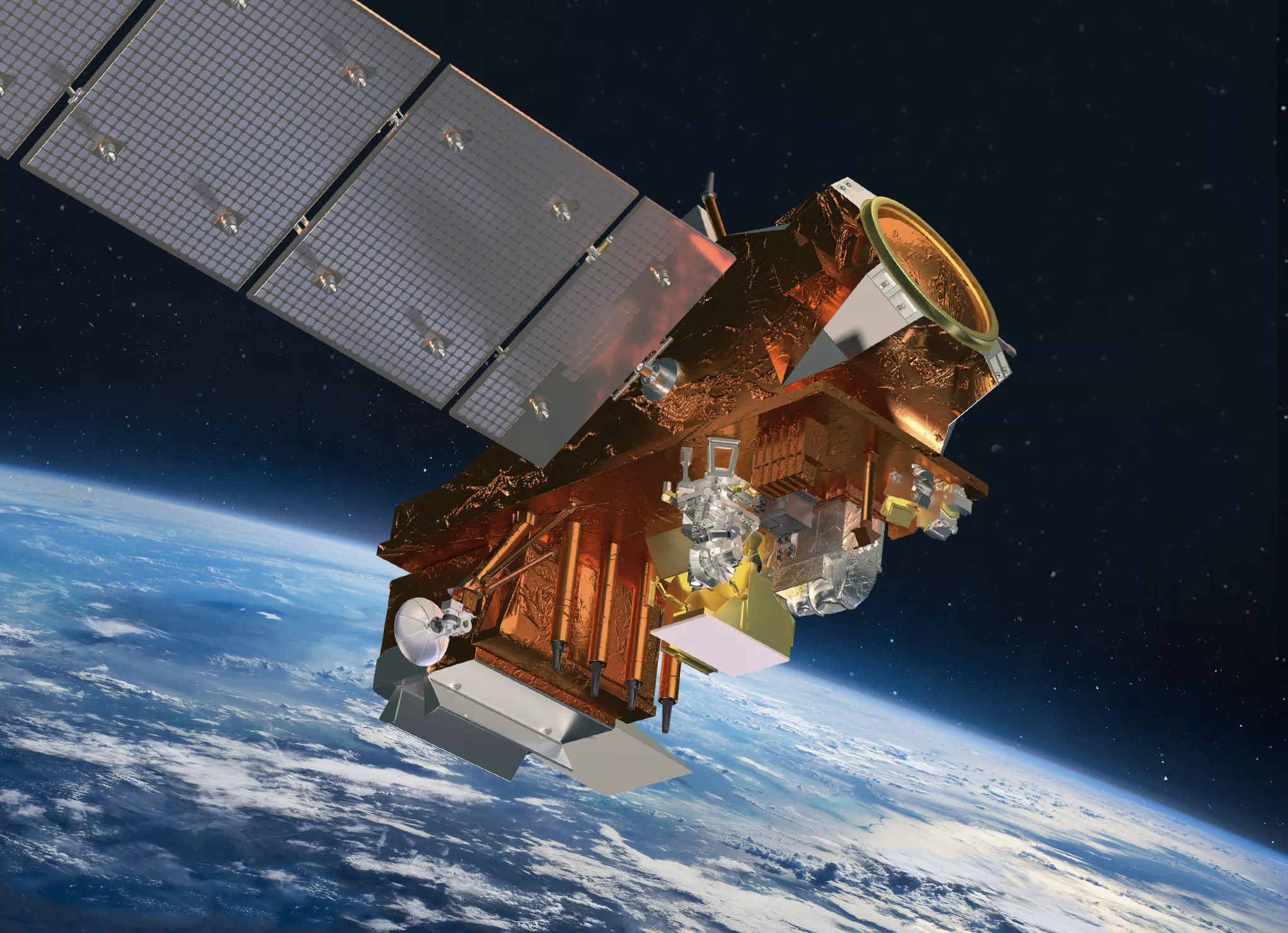 3D render of JPSS-4