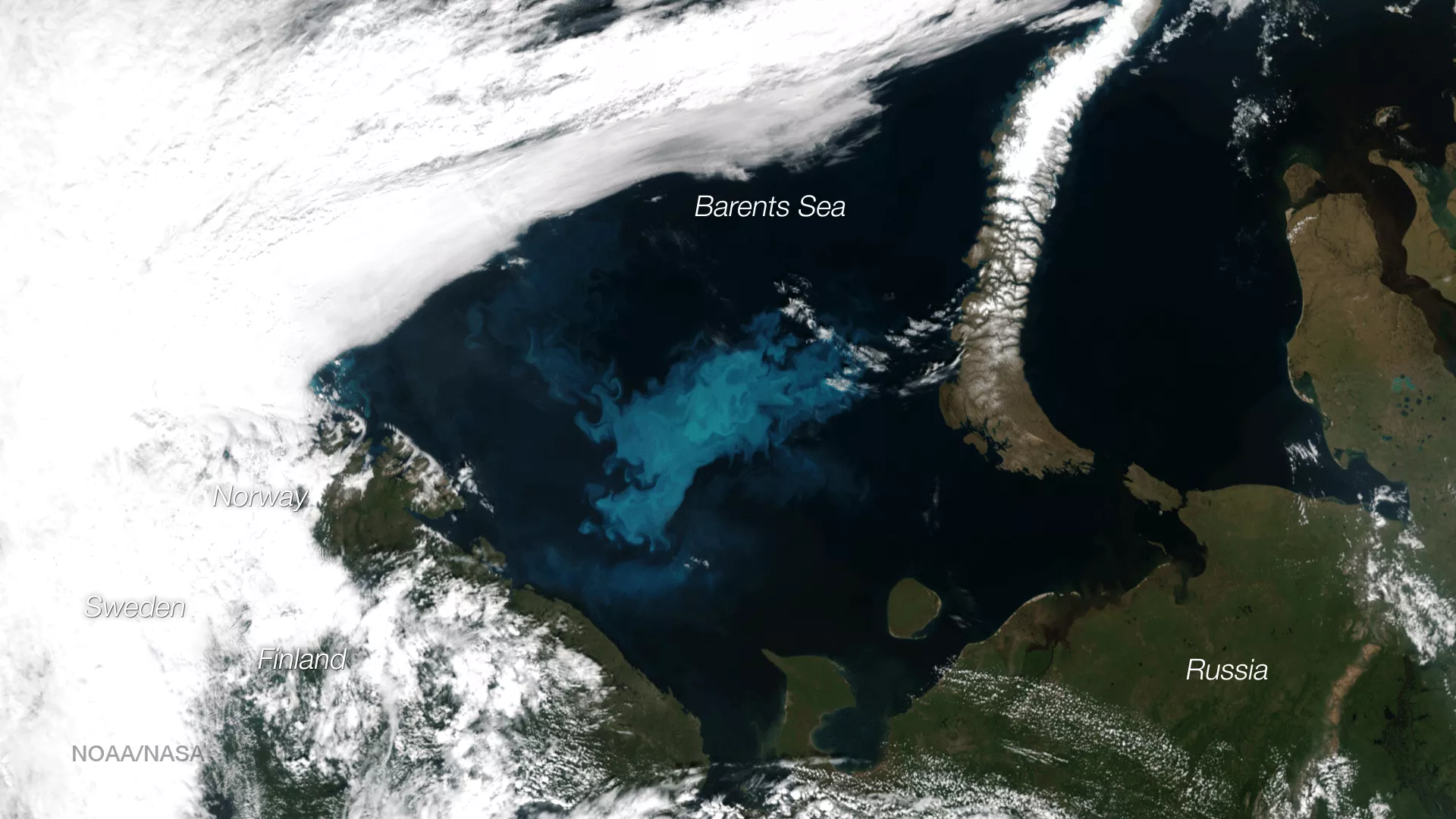 Image of the baents sea