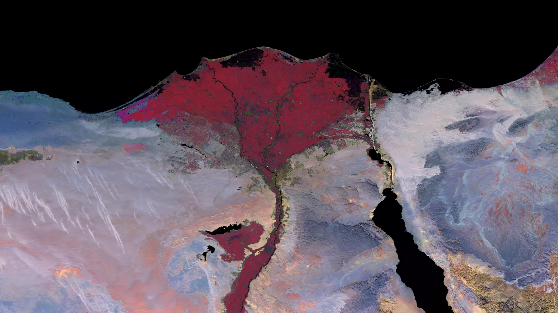 Image of the nile river