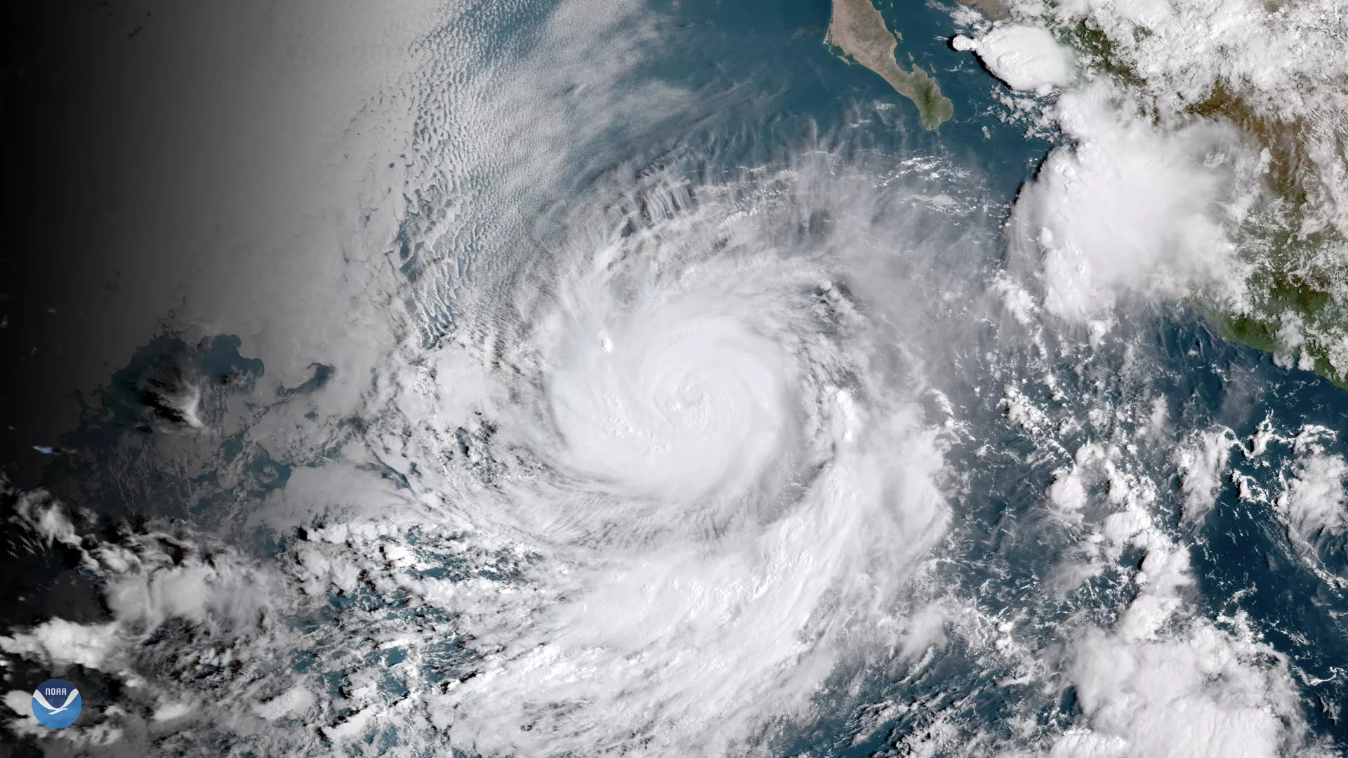 Hurricane Rosa GOES West September 27, 2018