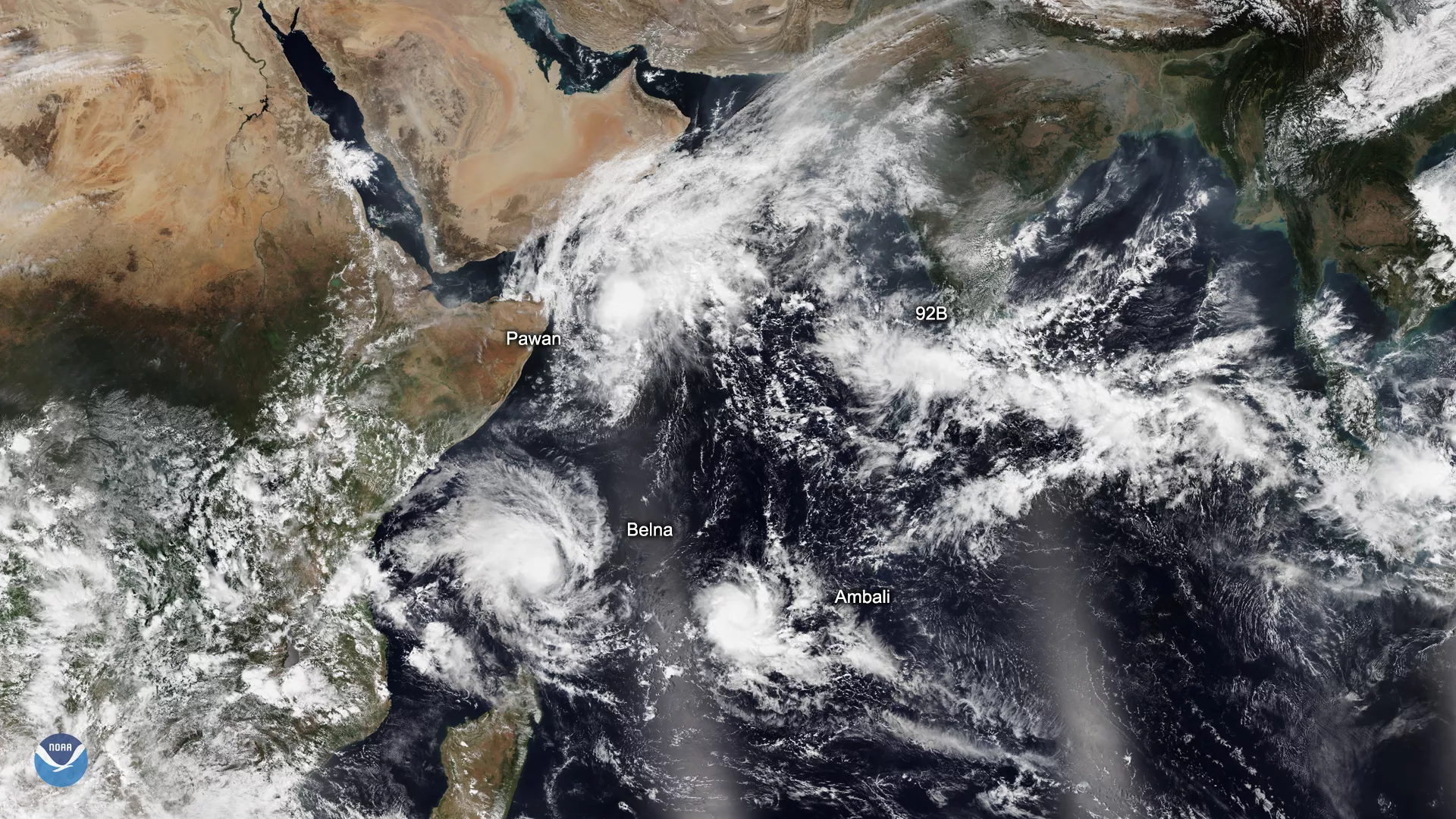 indian ocean satellite