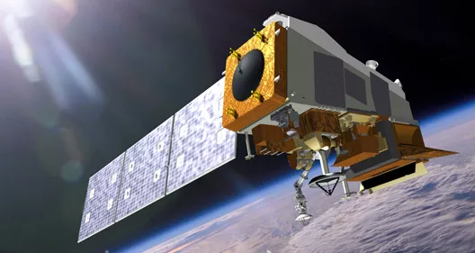 Artist rendering of the Suomi NPP satellite