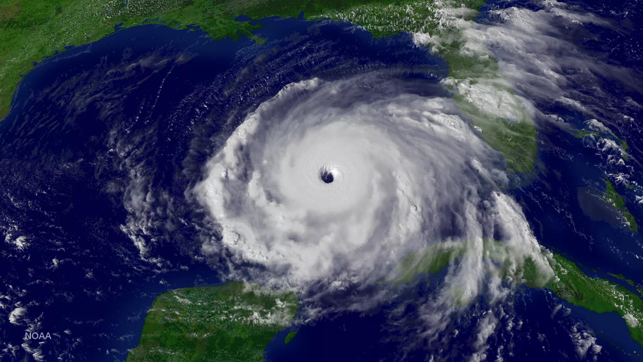Hurricane Rita in the Gulf of Mexico, September 21, 2005