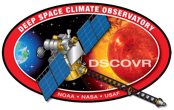 DSCOVR任务的标志-深空气候观测站。美国国家航空航天局