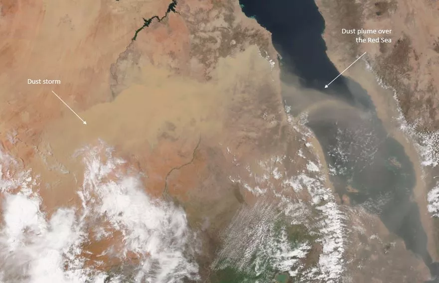 Image of dust storm