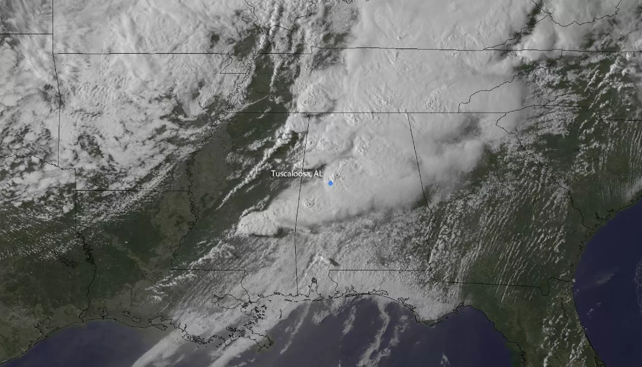 Image of the southern US