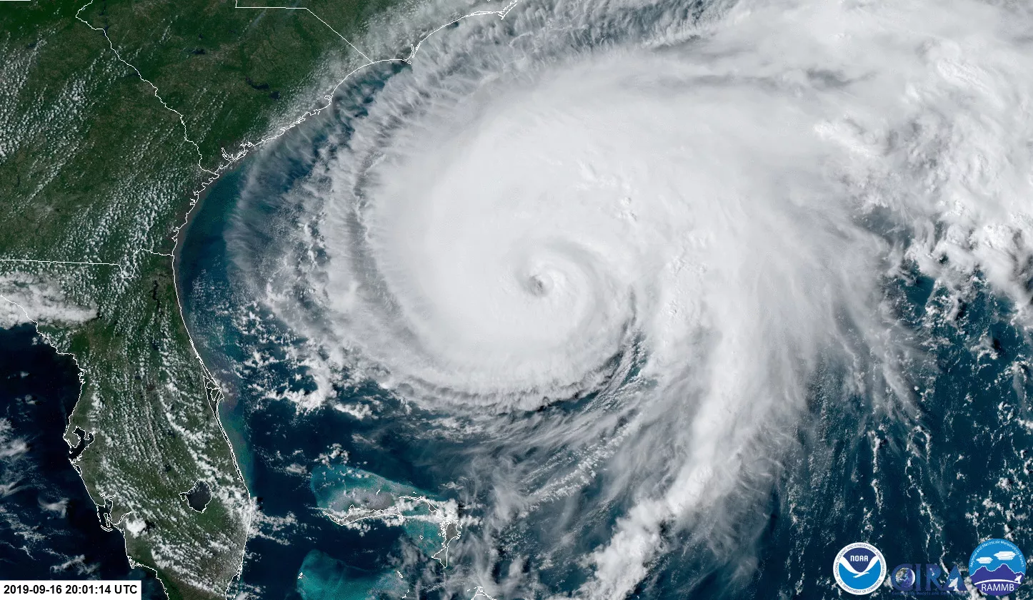 Image of hurricane Humberto