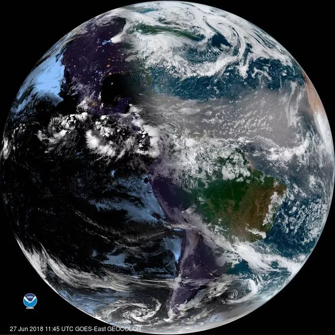 Image of earth from space