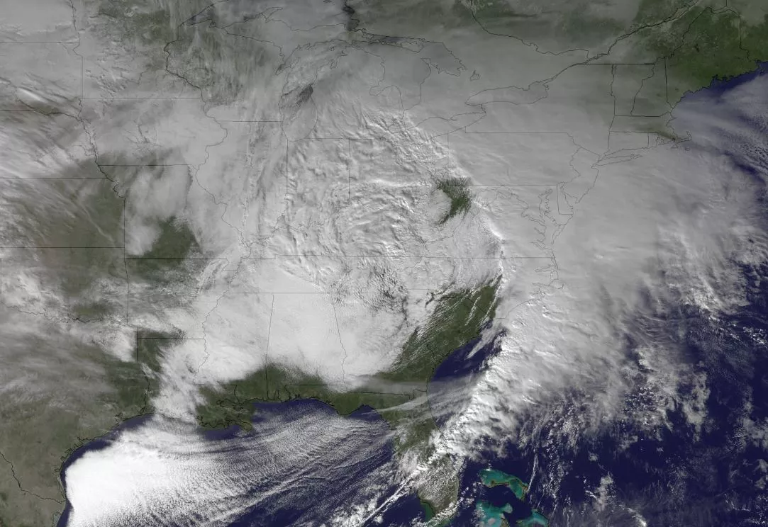 Image of the Atlantic US Coast