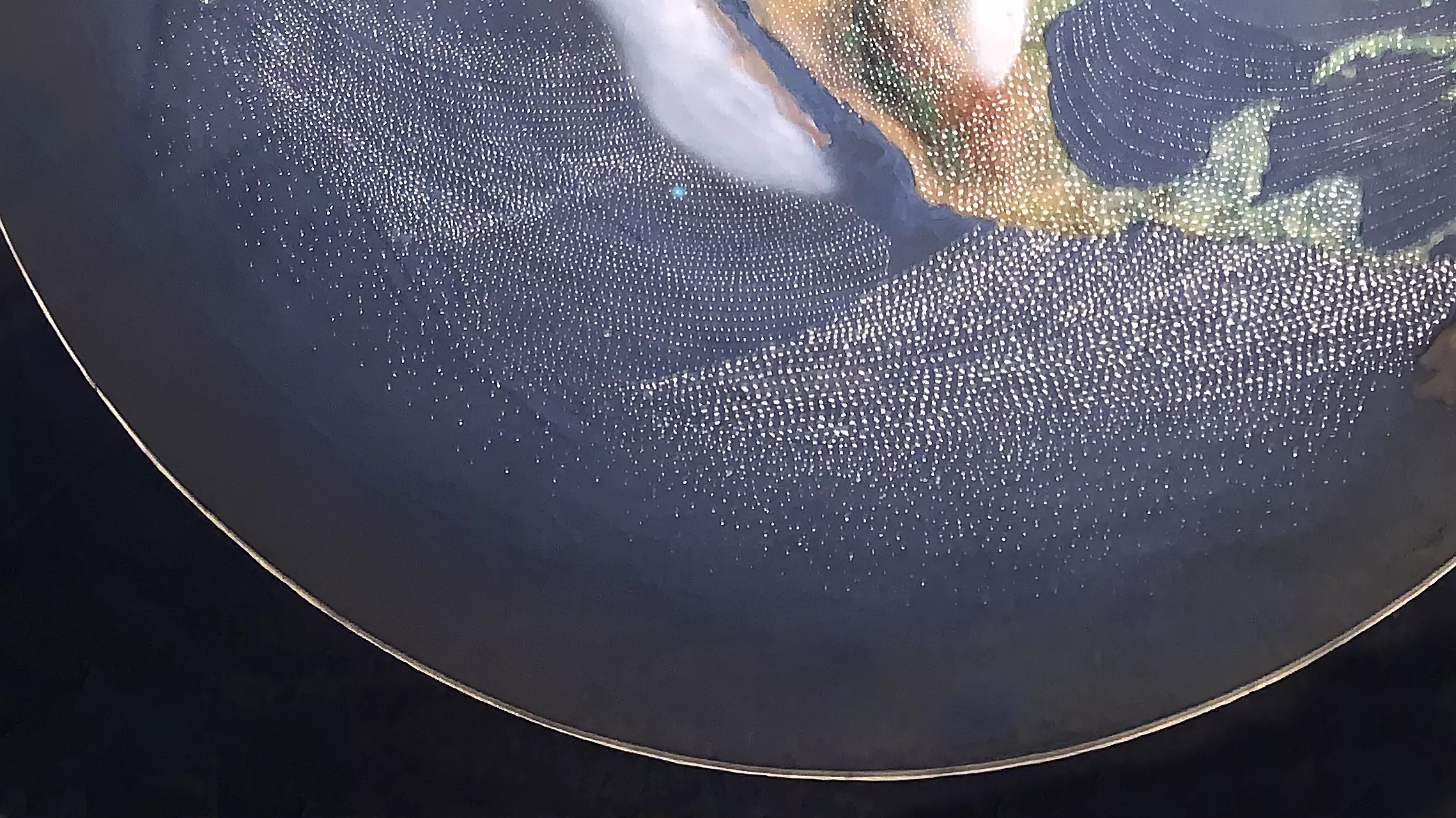 Painted image of the earth
