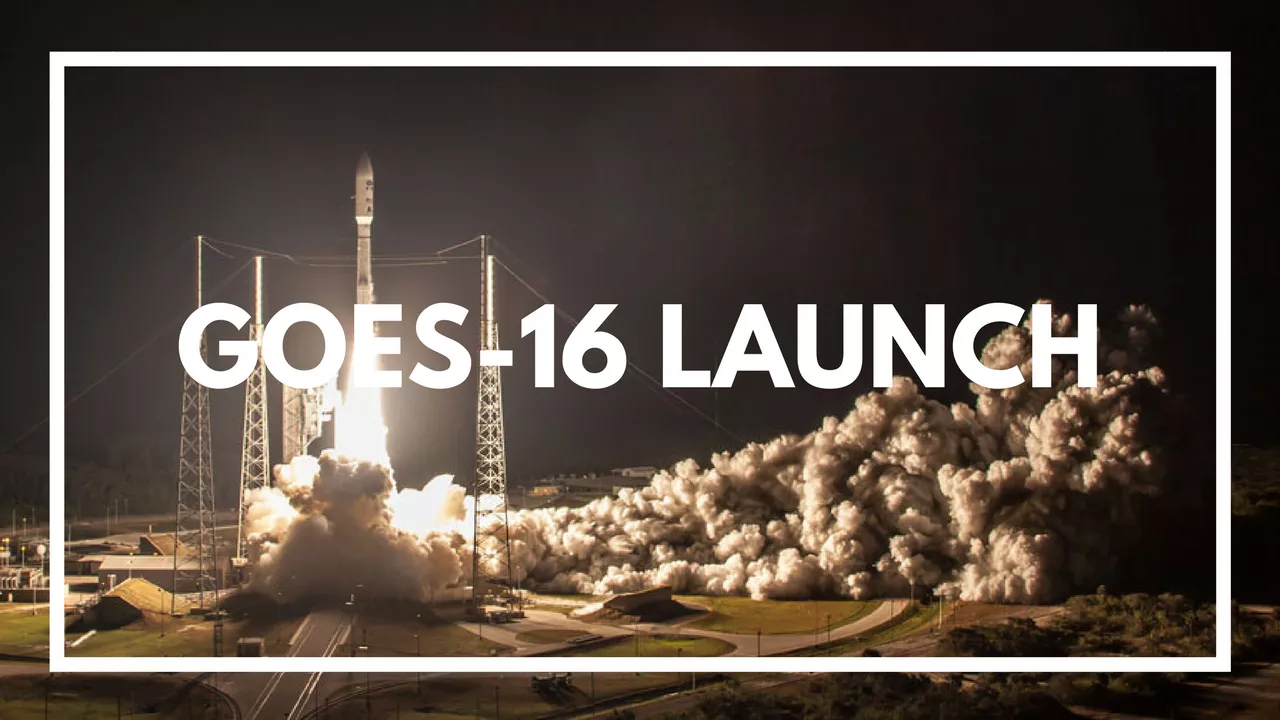 Image of GOES-16 launch